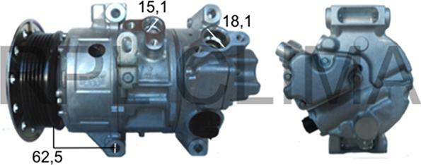 RPLQuality APCOTO0045 - Компресор, кондиціонер avtolavka.club