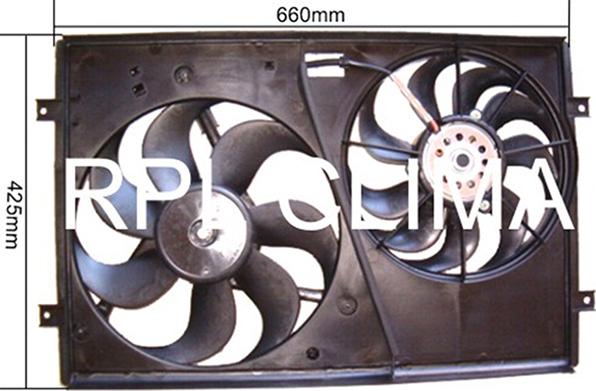 RPLQuality APELVW0028 - Вентилятор, охолодження двигуна avtolavka.club