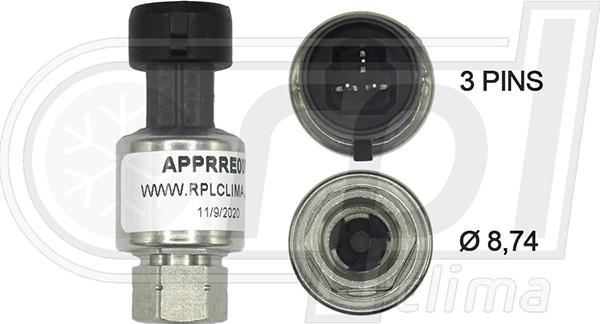 RPLQuality APPRRE0008 - Пневматичний вимикач, кондиціонер avtolavka.club