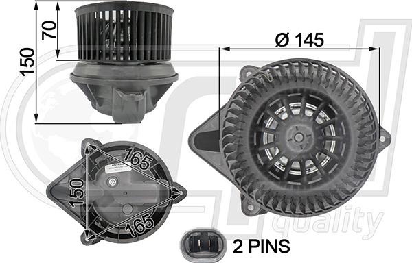 RPLQuality APVTNI5007 - Електродвигун, вентиляція салону avtolavka.club