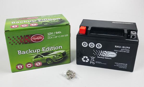 RUTEC RNU-BUP9 - Стартерна акумуляторна батарея, АКБ avtolavka.club