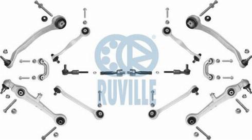 Ruville 935707S - Ремкомплект, поперечний важіль підвіски avtolavka.club