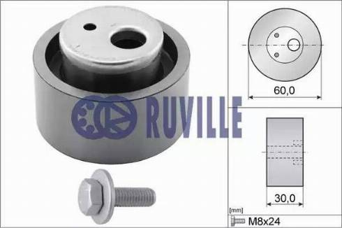 Ruville 55997 - Натяжна ролик, ремінь ГРМ avtolavka.club