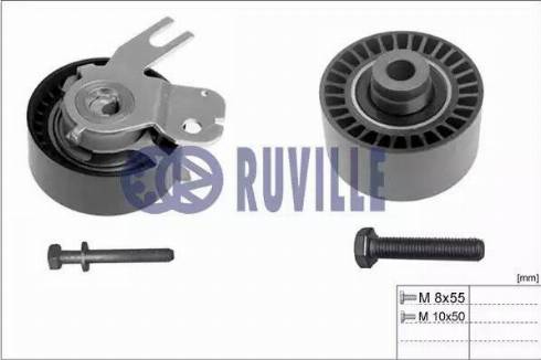 Ruville 5596750 - Комплект роликів, зубчастий ремінь avtolavka.club