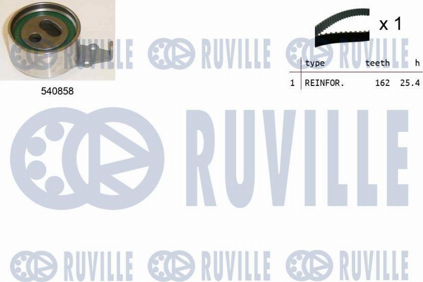 Ruville 550439 - Комплект ременя ГРМ avtolavka.club