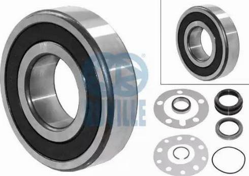 Ruville 6943 - Комплект підшипника маточини колеса avtolavka.club