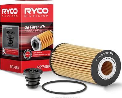 RYCO R2748K - Масляний фільтр avtolavka.club