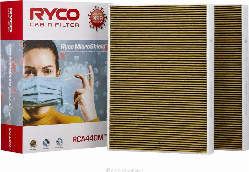 RYCO RCA440M - Фільтр, повітря у внутрішній простір avtolavka.club