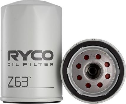 RYCO Z63 - Масляний фільтр avtolavka.club