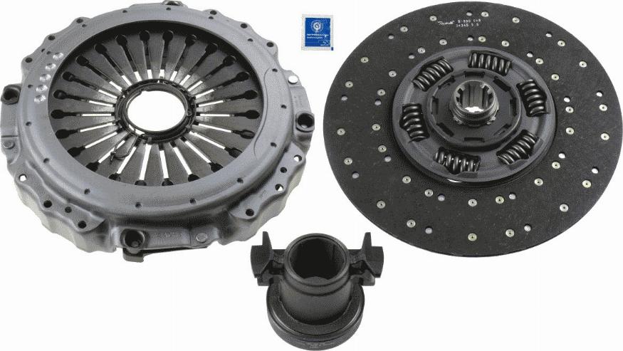 SACHS 3 400 124 001 - Комплект зчеплення avtolavka.club