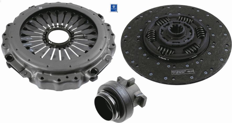 SACHS 3400 700 445 - Комплект зчеплення avtolavka.club