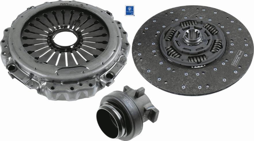 SACHS 3400 700 450 - Комплект зчеплення avtolavka.club