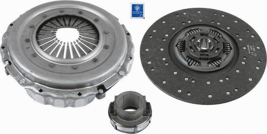 SACHS 3 400 700 466 - Комплект зчеплення avtolavka.club