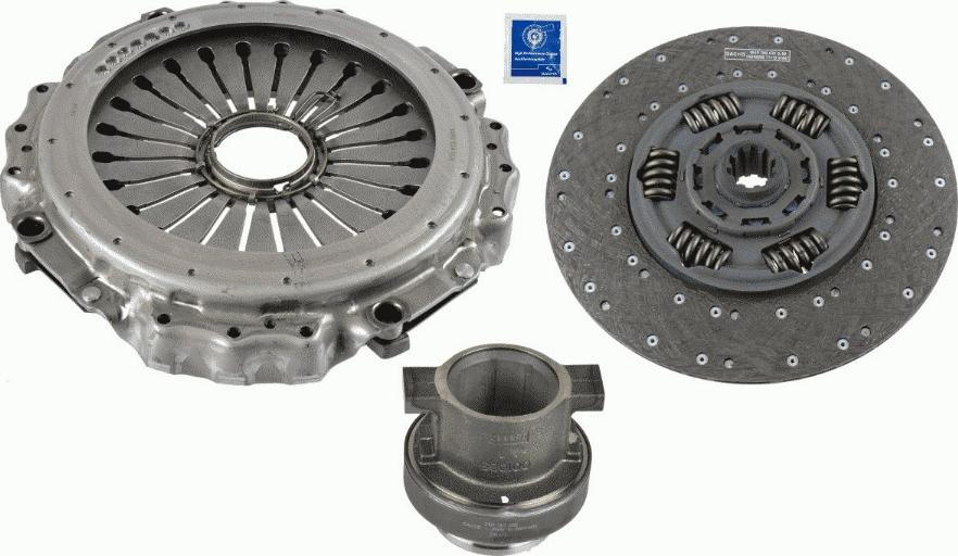 SACHS 3400 700 438 - Комплект зчеплення avtolavka.club