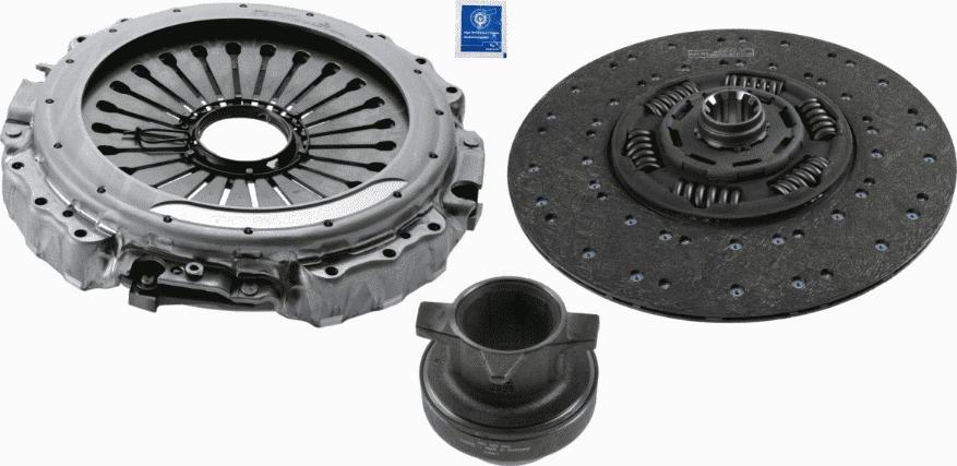 SACHS 3400 700 521 - Комплект зчеплення avtolavka.club