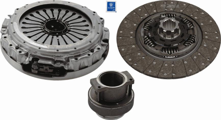 SACHS 3400 700 609 - Комплект зчеплення avtolavka.club