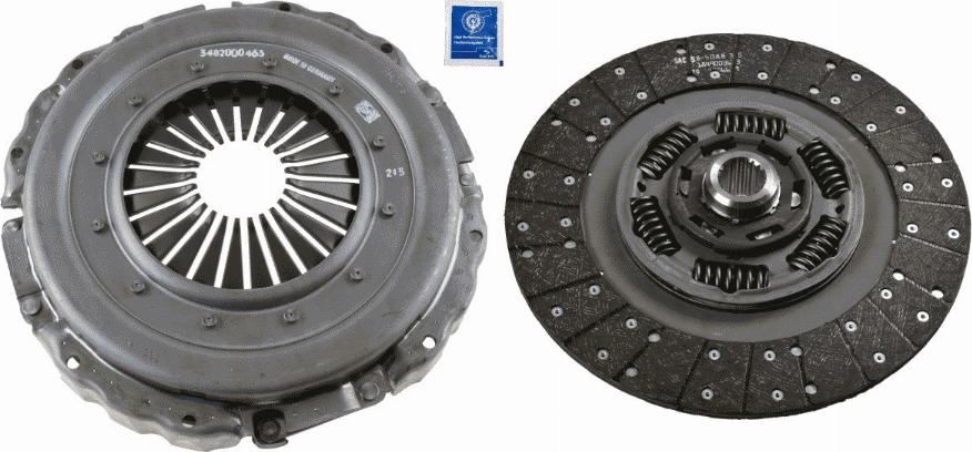 SACHS 3400 700 623 - Комплект зчеплення avtolavka.club