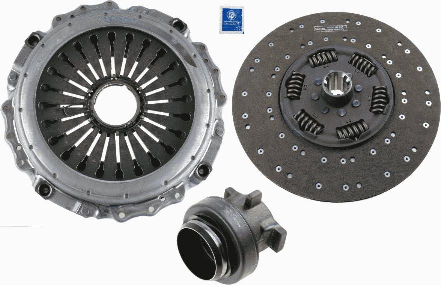 SACHS 3 400 700 368 - Комплект зчеплення avtolavka.club