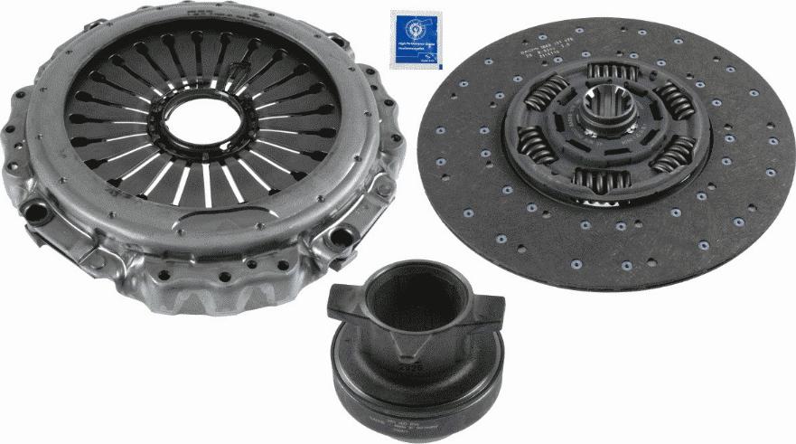 SACHS 3 400 700 380 - Комплект зчеплення avtolavka.club