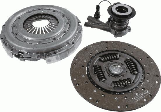 SACHS 3400 710 008 - Комплект зчеплення avtolavka.club