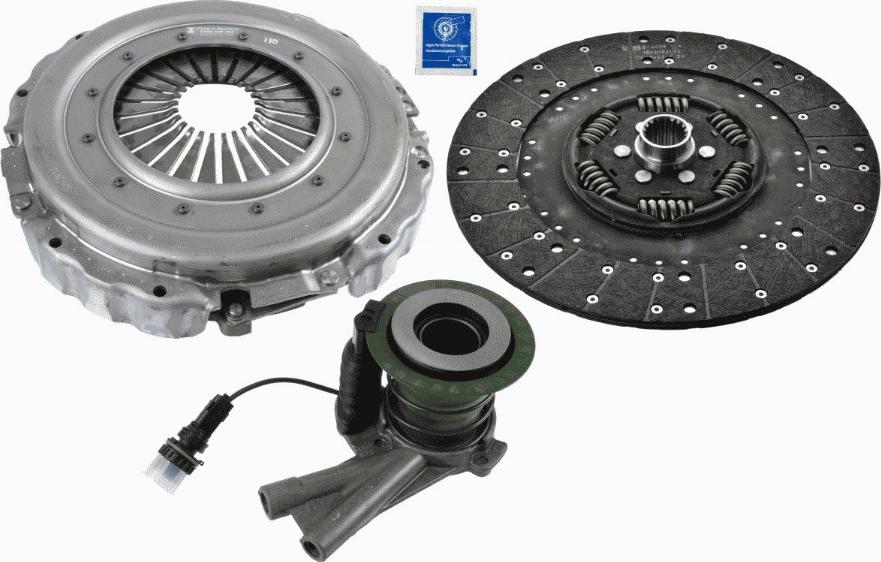 SACHS 3400 710 015 - Комплект зчеплення avtolavka.club