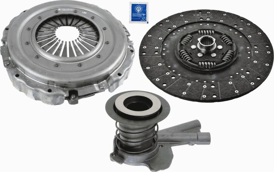 SACHS 3400 710 016 - Комплект зчеплення avtolavka.club