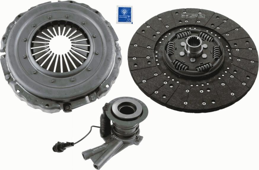 SACHS 3400 710 013 - Комплект зчеплення avtolavka.club