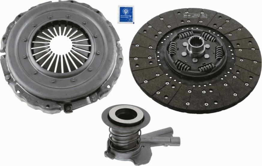 SACHS 3400 710 017 - Комплект зчеплення avtolavka.club