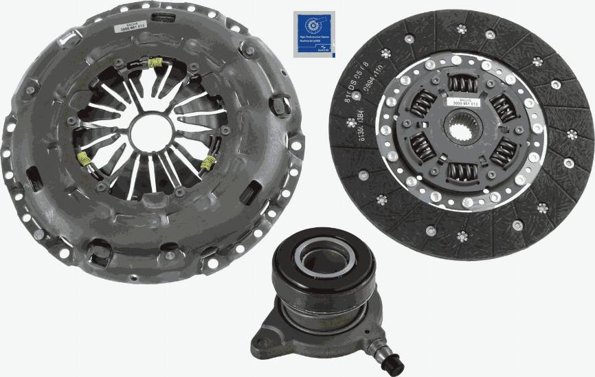 SACHS 3000 990 181 - Комплект зчеплення avtolavka.club