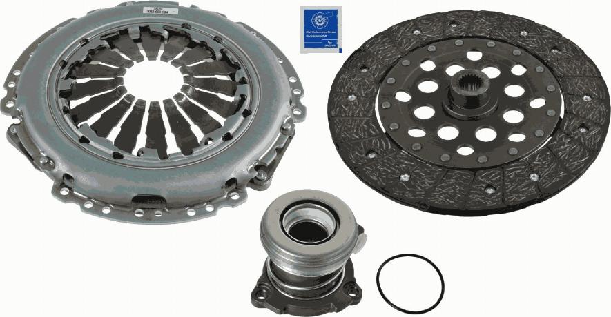 SACHS 3000 990 261 - Комплект зчеплення avtolavka.club