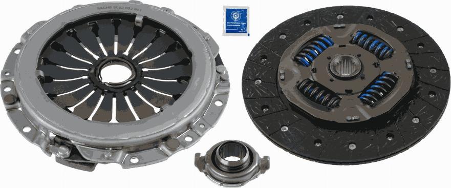 SACHS 3000 954 065 - Комплект зчеплення avtolavka.club