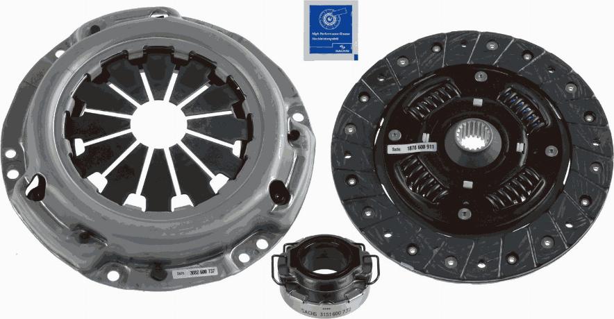 SACHS 3000 951 418 - Комплект зчеплення avtolavka.club