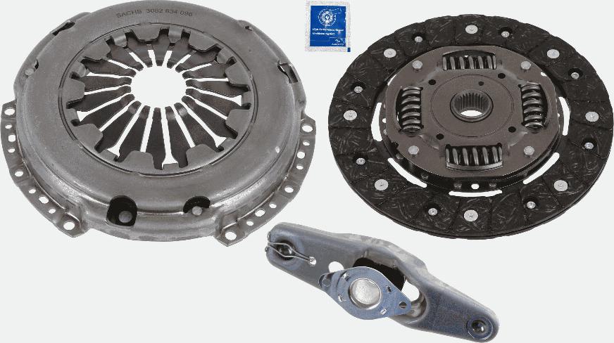 SACHS 3000 951 624 - Комплект зчеплення avtolavka.club