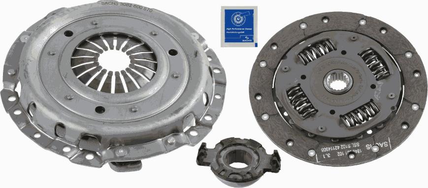 SACHS 3 000 951 066 - Комплект зчеплення avtolavka.club