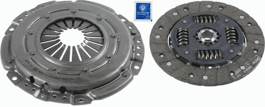 SACHS 3000 124 036 - Комплект зчеплення avtolavka.club