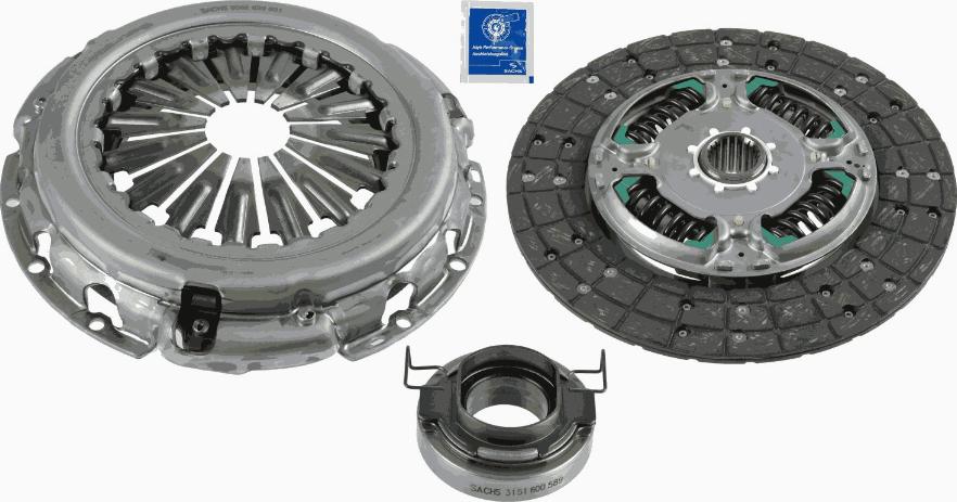 SACHS 3000 854 501 - Комплект зчеплення avtolavka.club