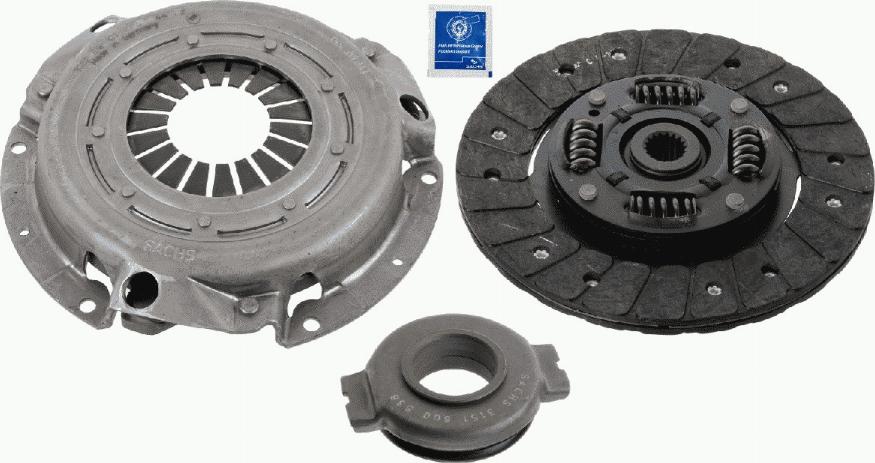 SACHS 3000 825 901 - Комплект зчеплення avtolavka.club