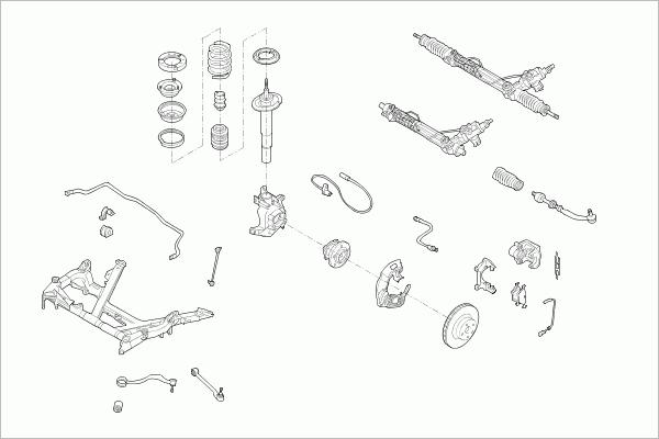 SACHS BMW-5-FS016 - Рульове управління avtolavka.club