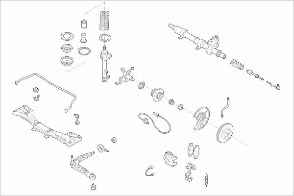 SACHS BMW-3COU-FS001 - Рульове управління avtolavka.club