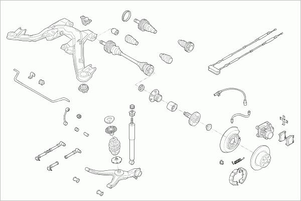 SACHS OPEL-OMEGA-RS007 - Рульове управління avtolavka.club