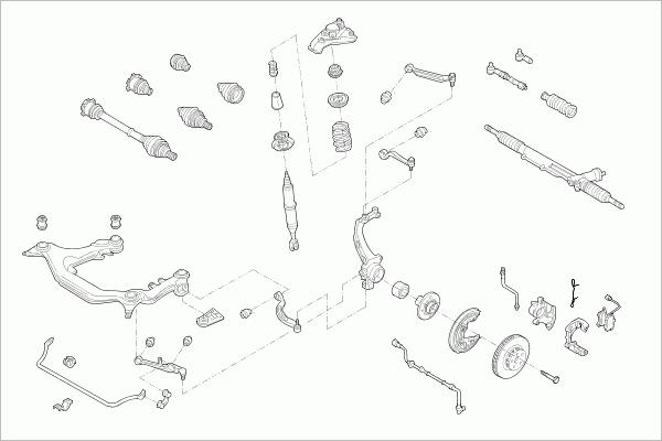 SACHS VW-PASSA-FS061 - Рульове управління avtolavka.club