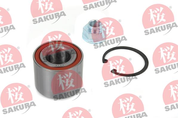 SAKURA 4107072 - Комплект підшипника маточини колеса avtolavka.club