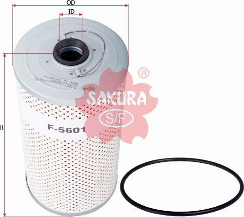 SAKURA F5601 - Паливний фільтр avtolavka.club