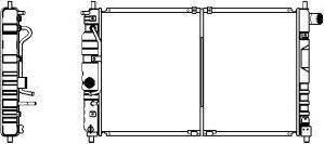 SAKURA Automotive 1140-0101 - Радіатор, охолодження двигуна avtolavka.club