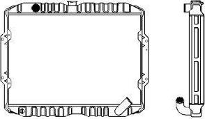 SAKURA Automotive 1321-0223 - Радіатор, охолодження двигуна avtolavka.club