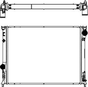 SAKURA Automotive 3132-8501 - Радіатор, охолодження двигуна avtolavka.club