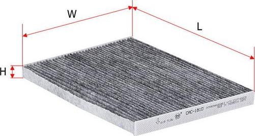 SAKURA Automotive CAC-1810 - Фільтр, повітря у внутрішній простір avtolavka.club