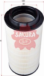 Sakura Filters AU FA-5331 - Повітряний фільтр avtolavka.club