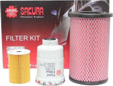 Sakura Filters AU K-18070 - Комплект фільтра avtolavka.club