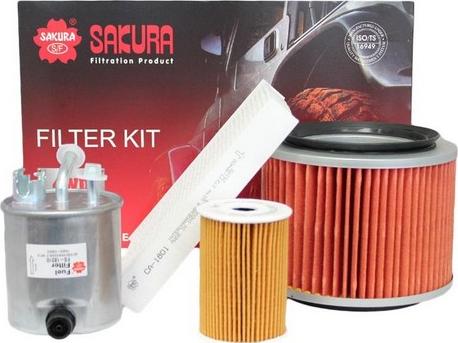 Sakura Filters AU K-18240 - Комплект фільтра avtolavka.club